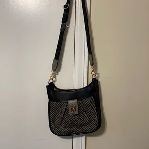 Spartina 449 Lorelei Crossbody Bag Black & Grey